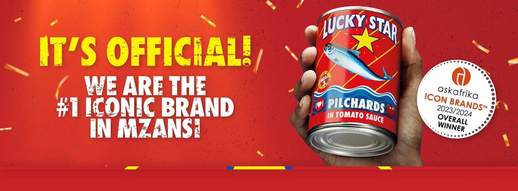 It's official — Lucky Star is the number one iconic brand in Mzansi, Ask Afrika Icon Brands 2023/2024 overall winner
